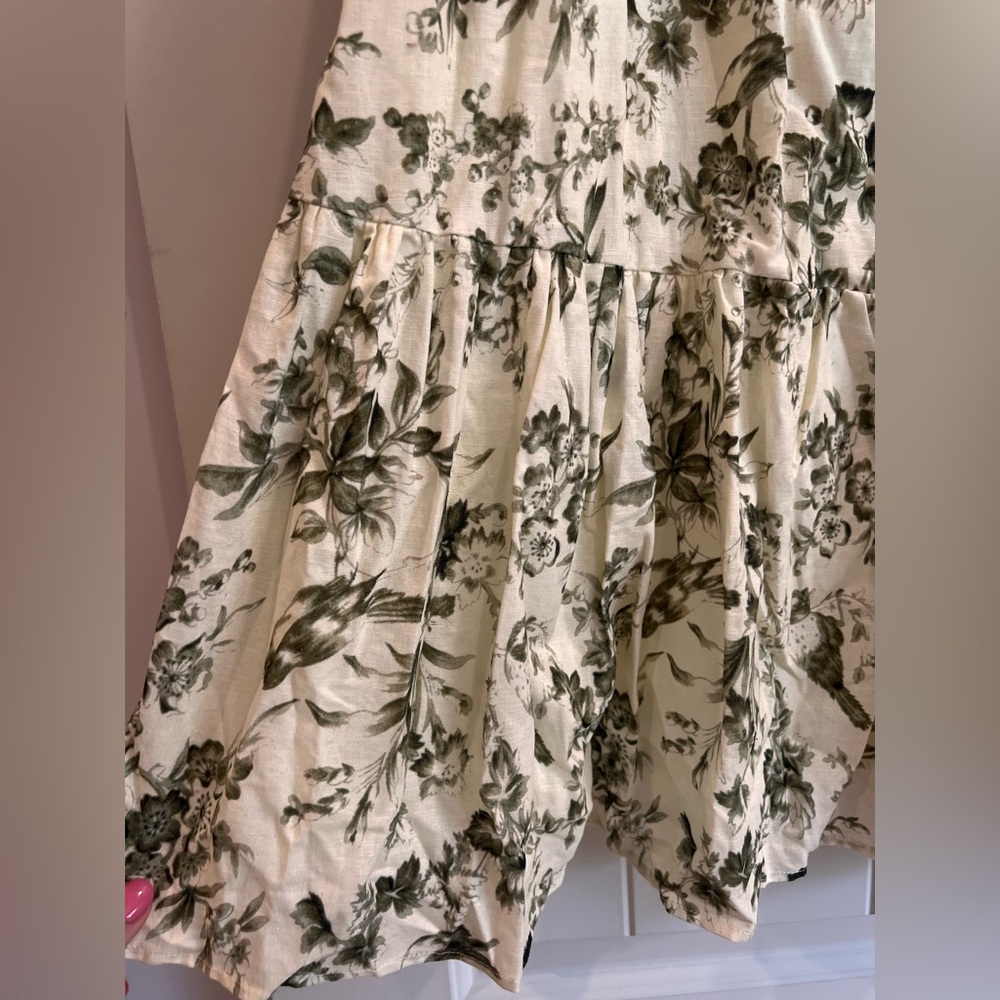o.p.t. Floral Puff Sleeve Midi Dress - Picture 6 of 10